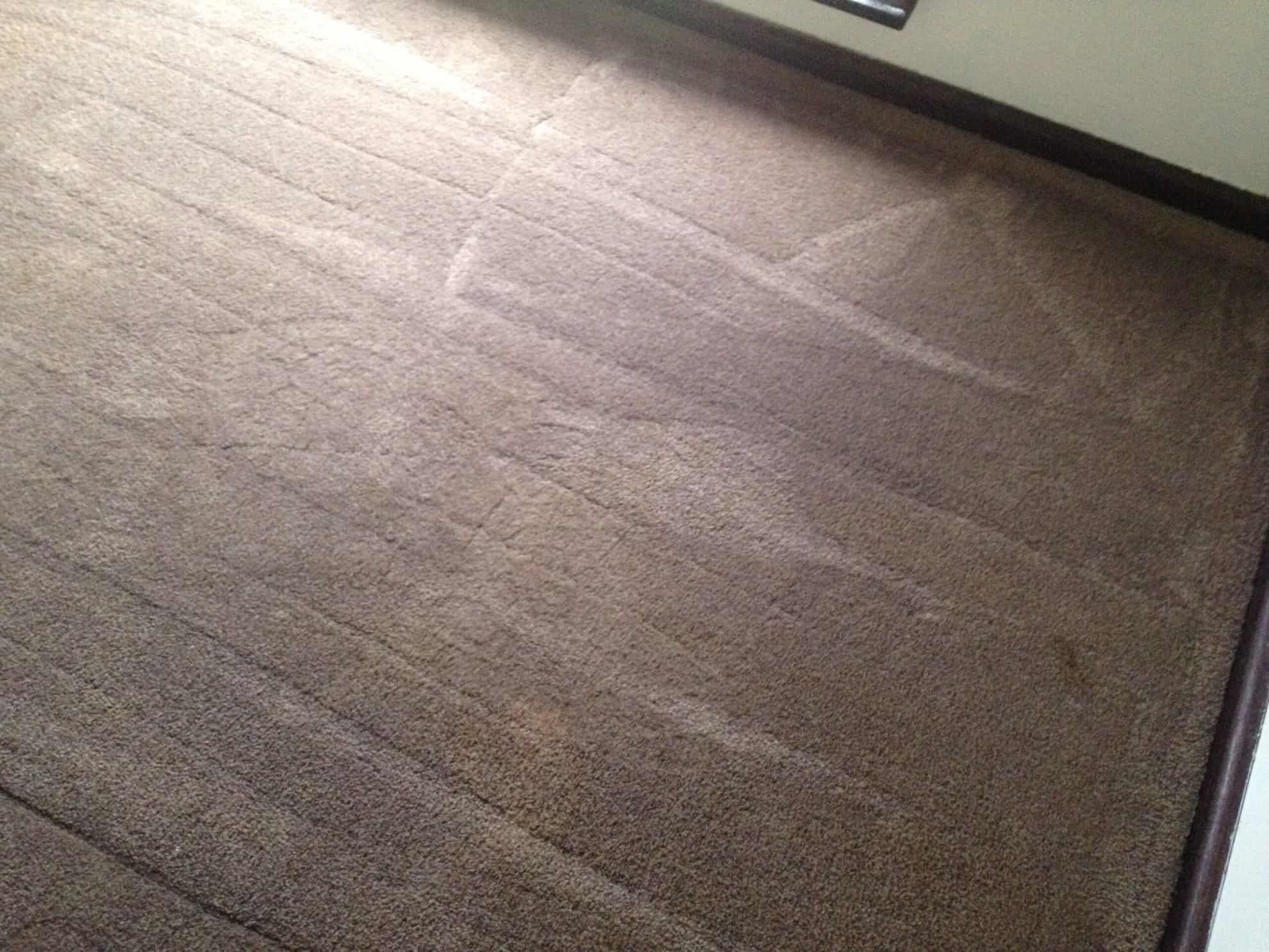 carpet crush marks
