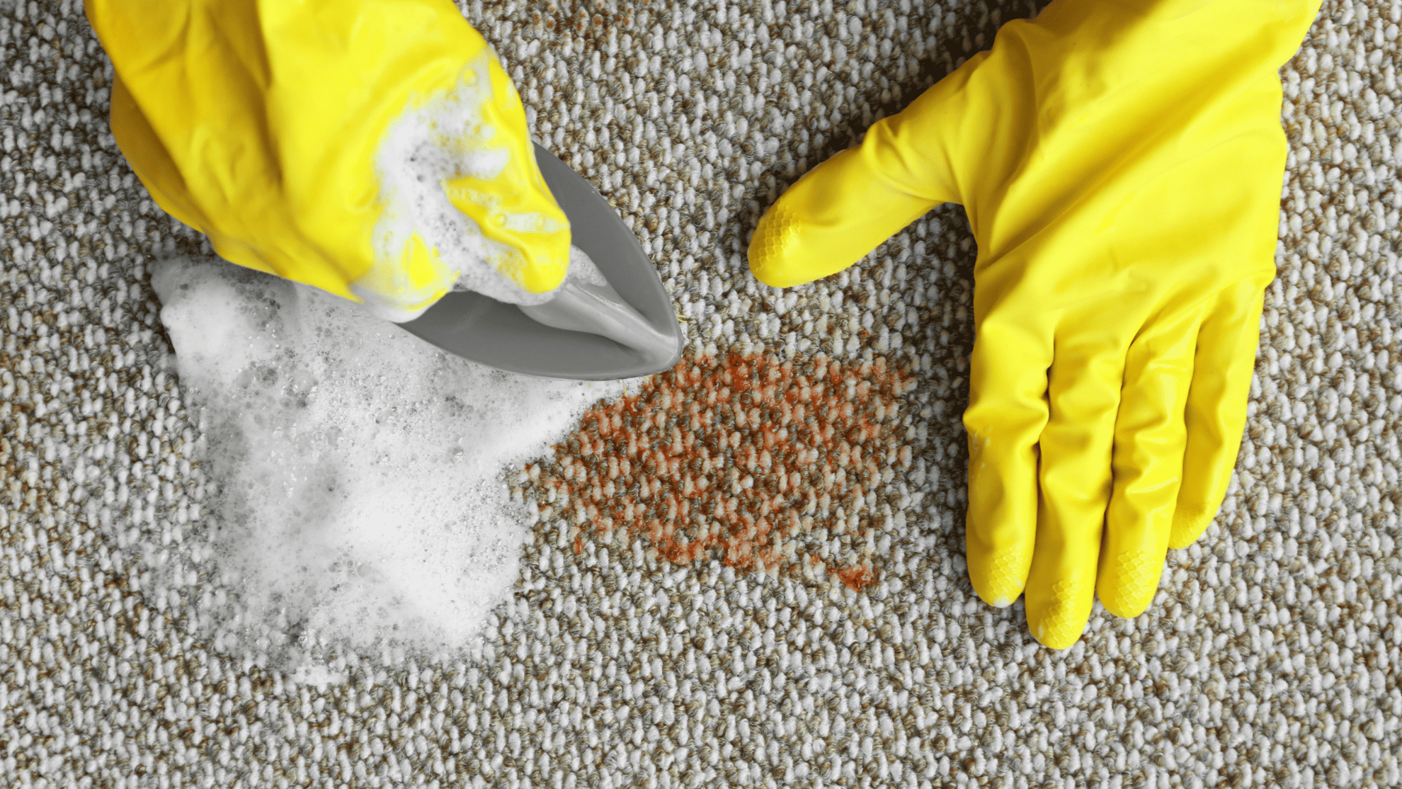 DIY carpet cleaning disaster
